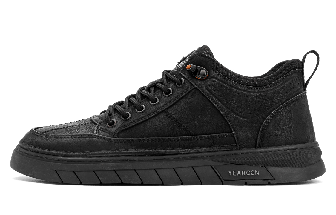 

Кроссовки Anti-Slip Wear-Resistant Low-Top Skateboard Shoes Men's YEARCON, оливково-коричневый