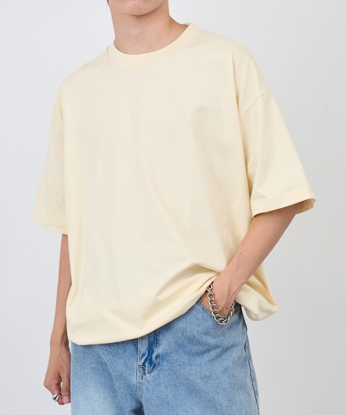 

Футболка расслабленного кроя с кулиской United Athle, цвет слоновая кости