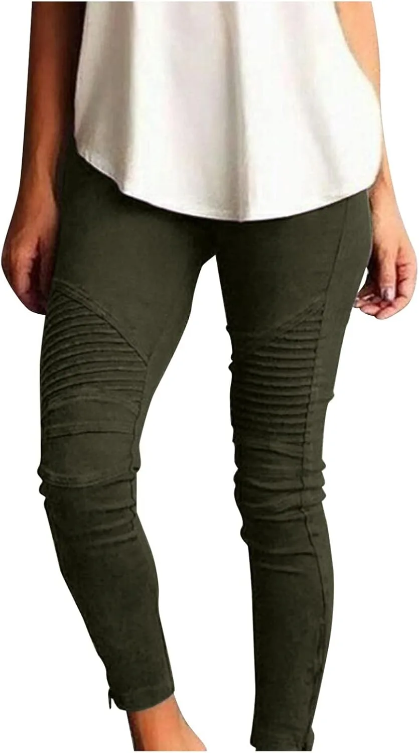 

GOKKILRW женские джинсы-джоггеры с высокой посадкой, скинни, мотоджинсы