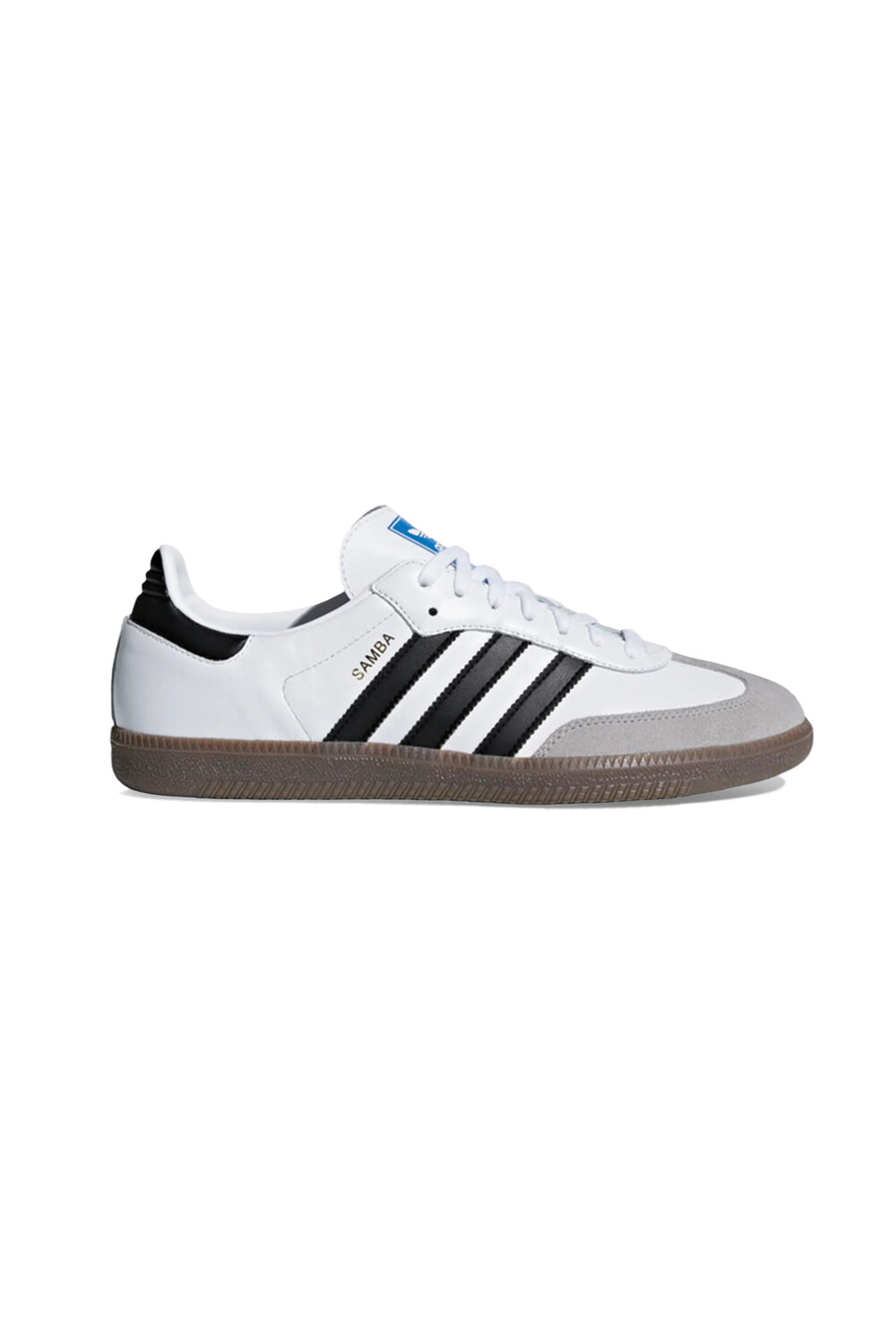 Кроссовки Adidas Samba женские, белый/черный