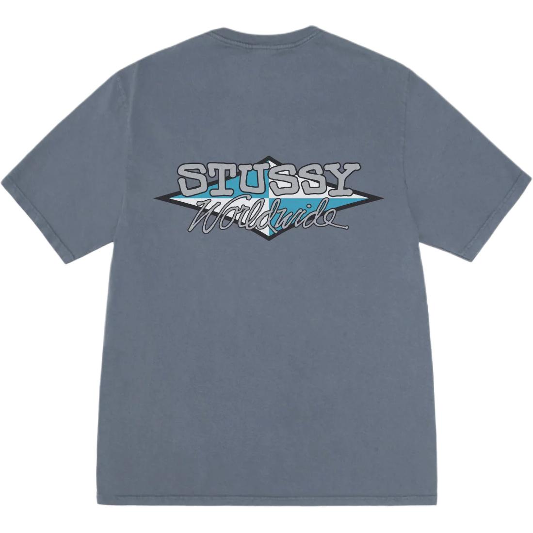 

Футболка SS25 унисекс Stussy, синий
