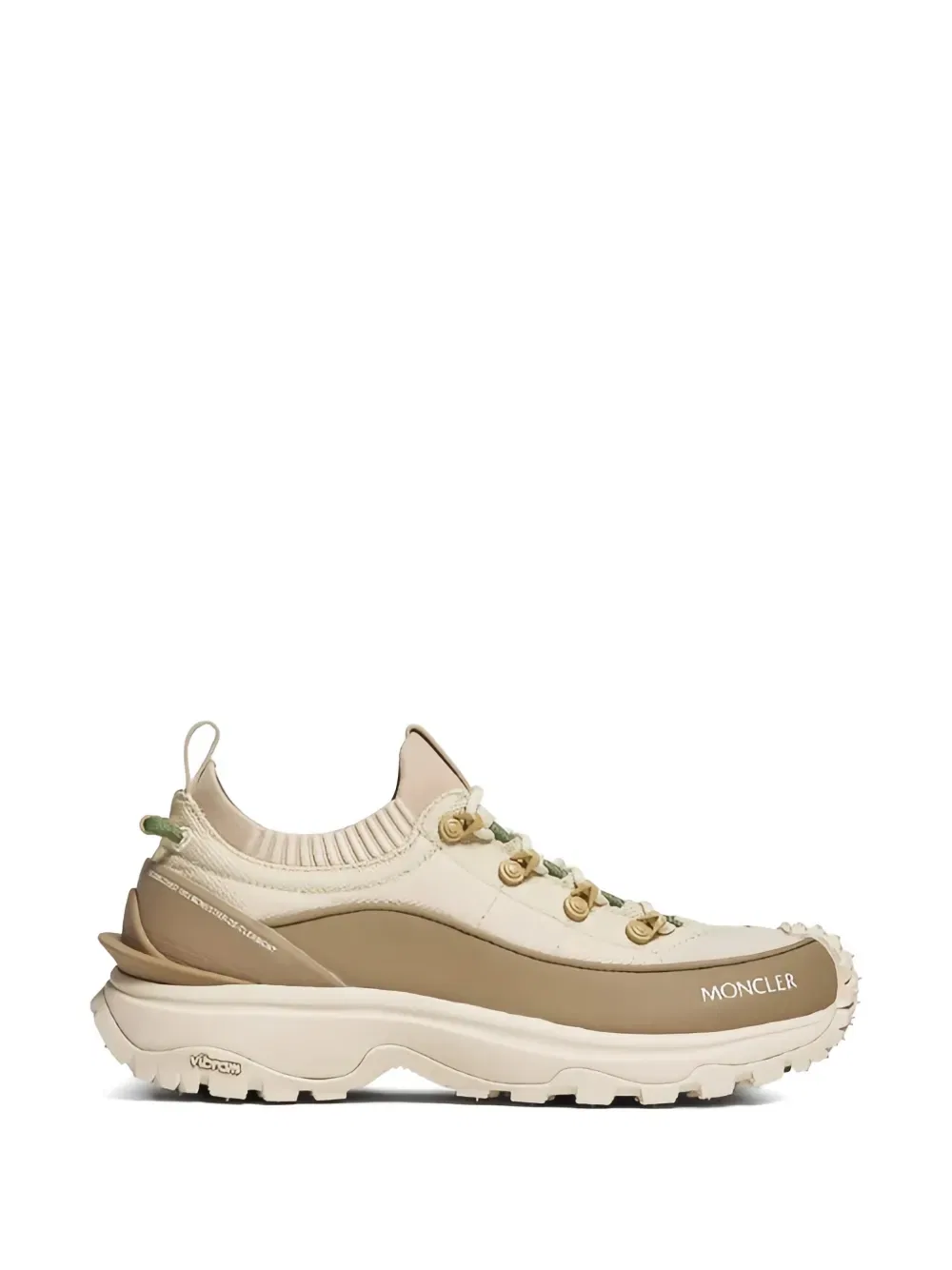 Кроссовки Trailgrip lite 3 на шнуровке Moncler, нейтральный