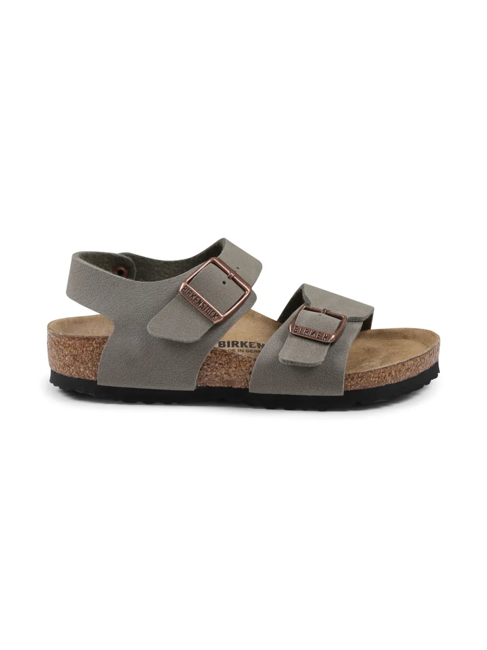 Сандалии New York Birkenstock Kids, зеленый — фото 2