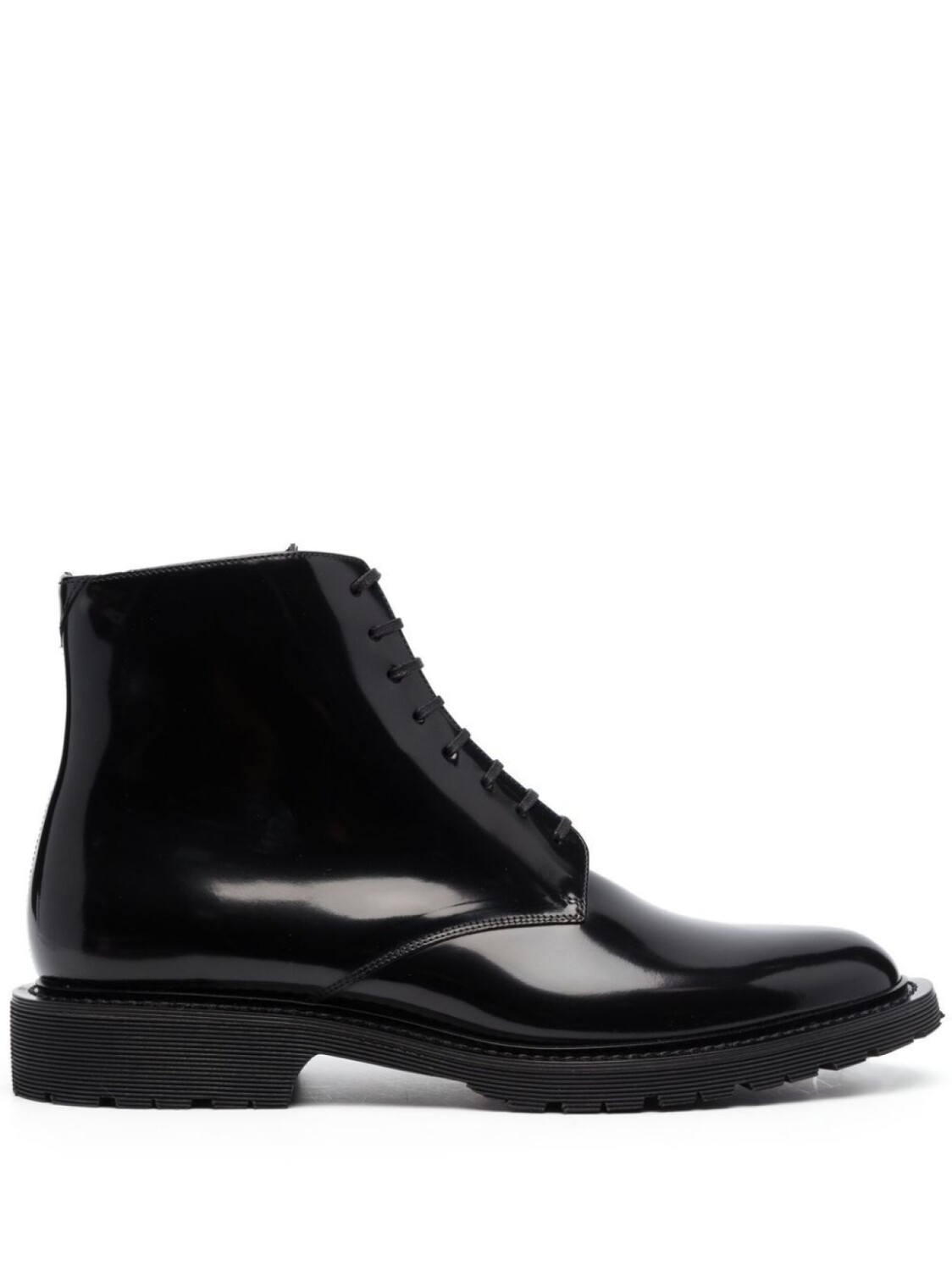 

Saint Laurent ботинки на шнуровке, черный
