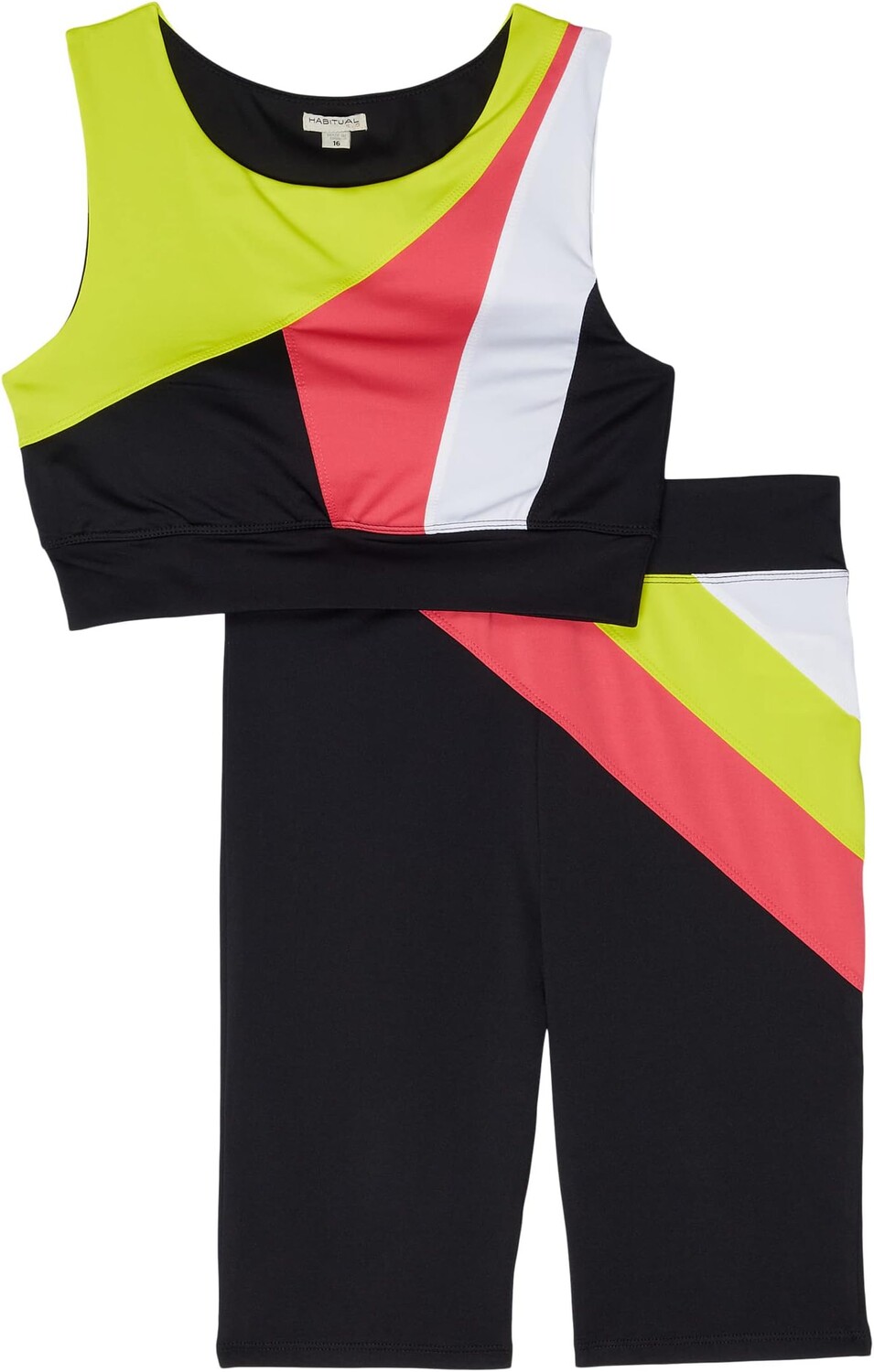 

Детский набор HABITUAL girl Color-Block Active Set, разноцветный