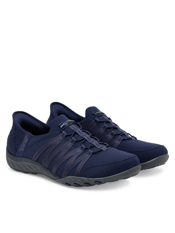Кроссовки slip-ins: дышите легко - катайтесь со мной Breathe Easy - Roll With Me 100593/NVY Skechers, синий — фото 2