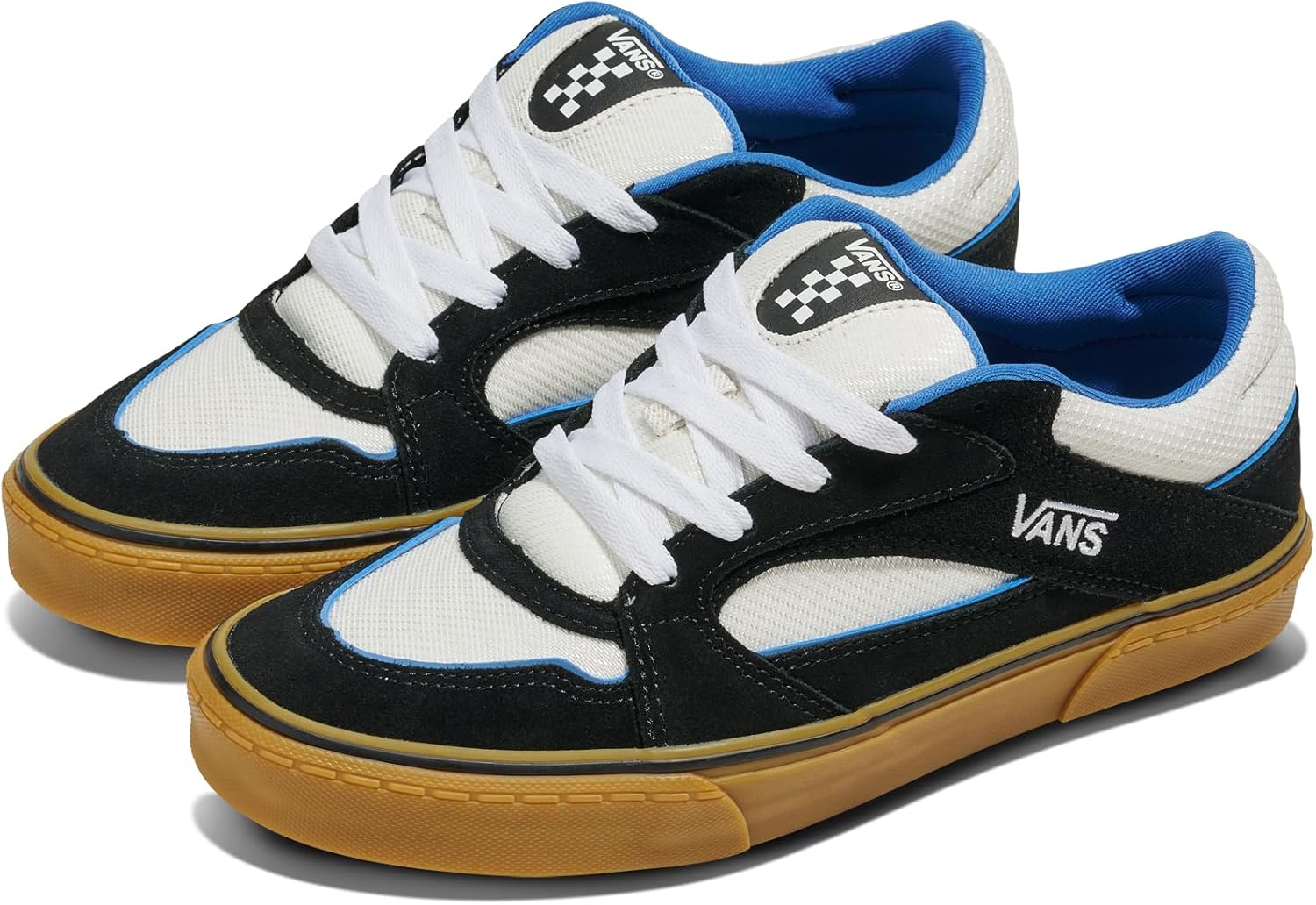 Мужские кроссовки Vans Chukka Push, белый/черный — фото 2