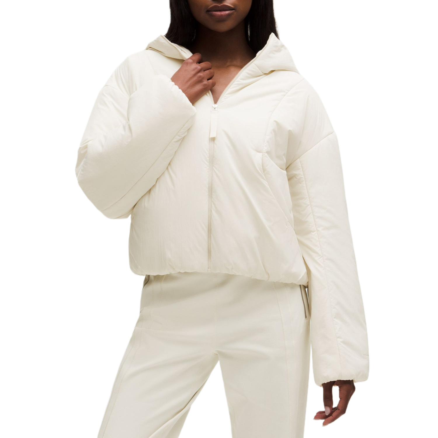 

Куртка Glyde Puffer Lululemon, светло-айвори белый/ltiv