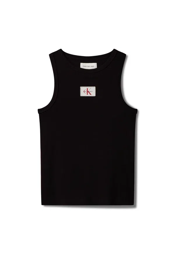 Топ-майка Calvin Klein Jeans Mini Me, черный — фото 4