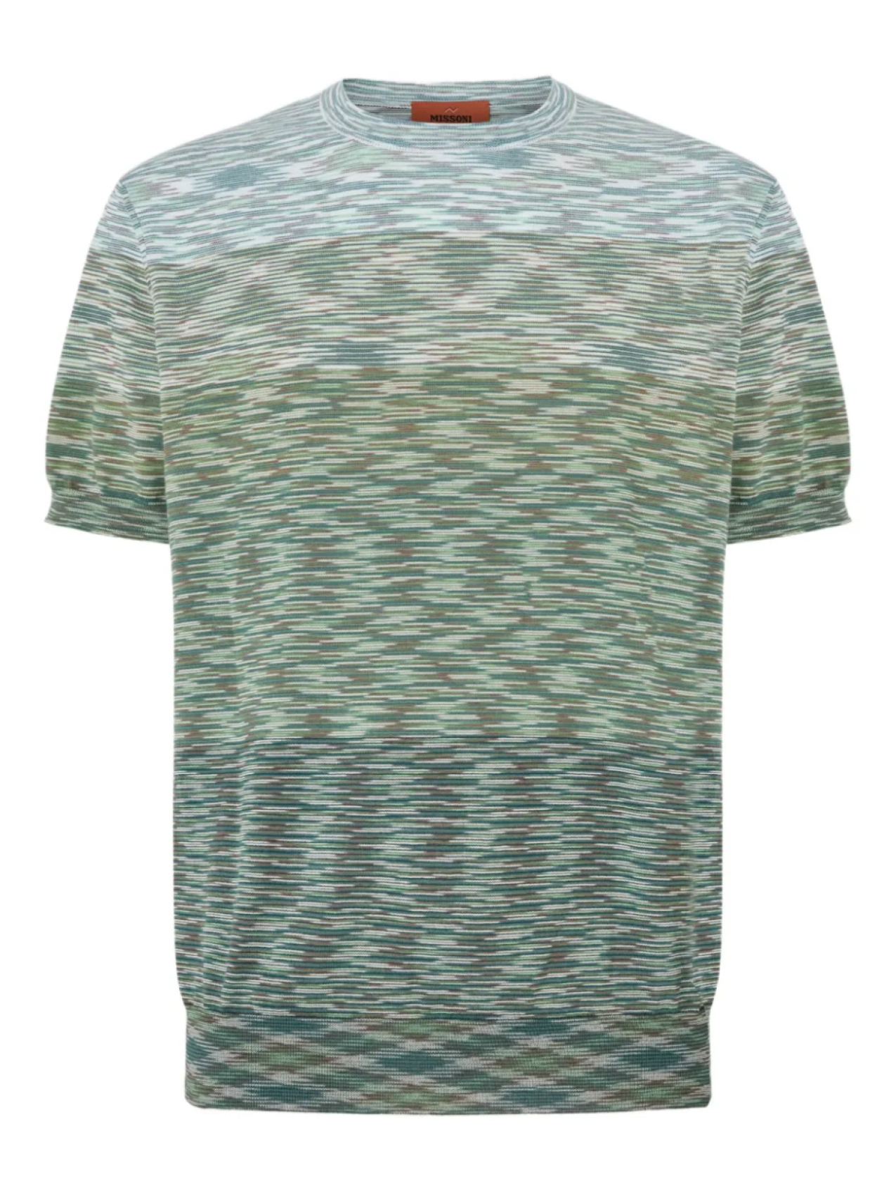 

Футболка из хлопка Missoni, зеленый