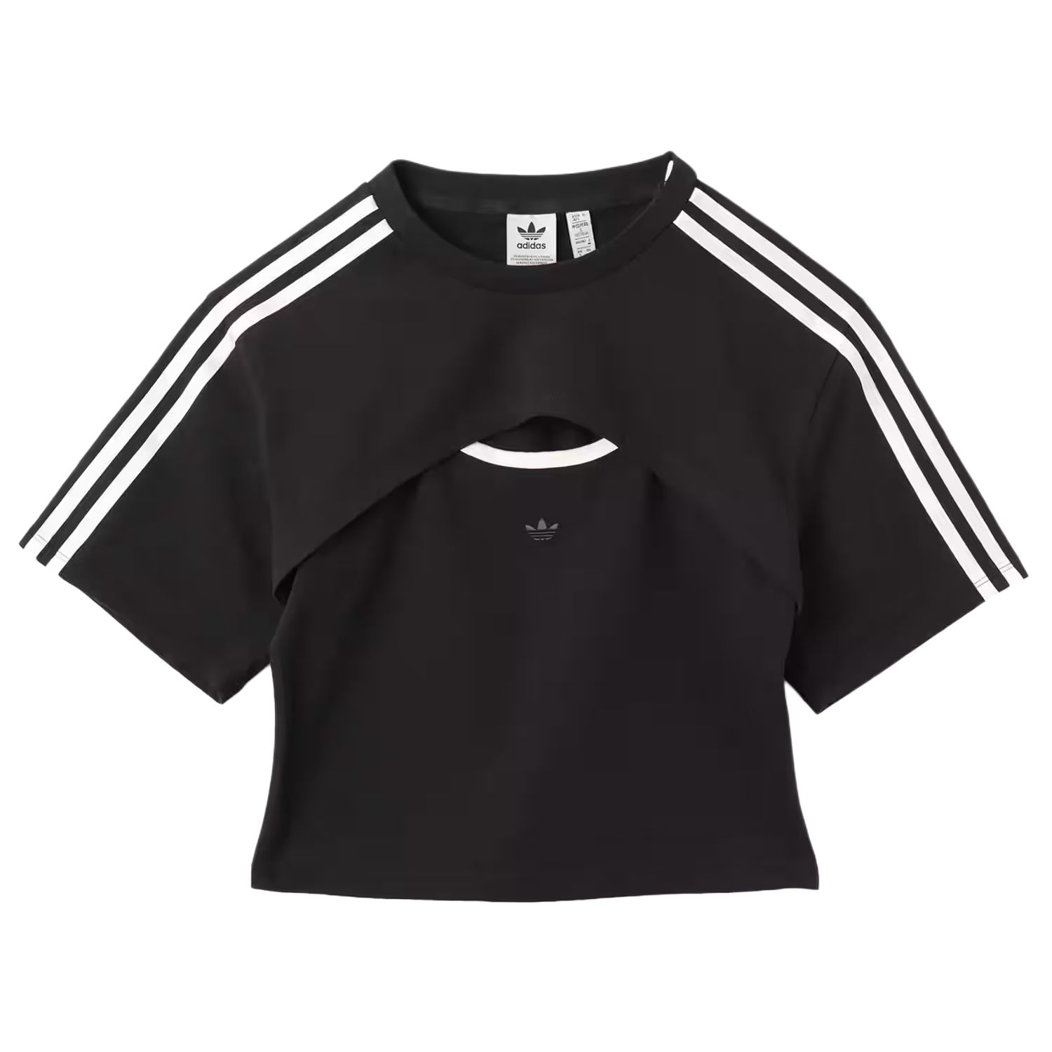 

Adidas Originals Футболка SS25 Women's Black/White, Белый, Adidas Originals Футболка SS25 Women's Black/White