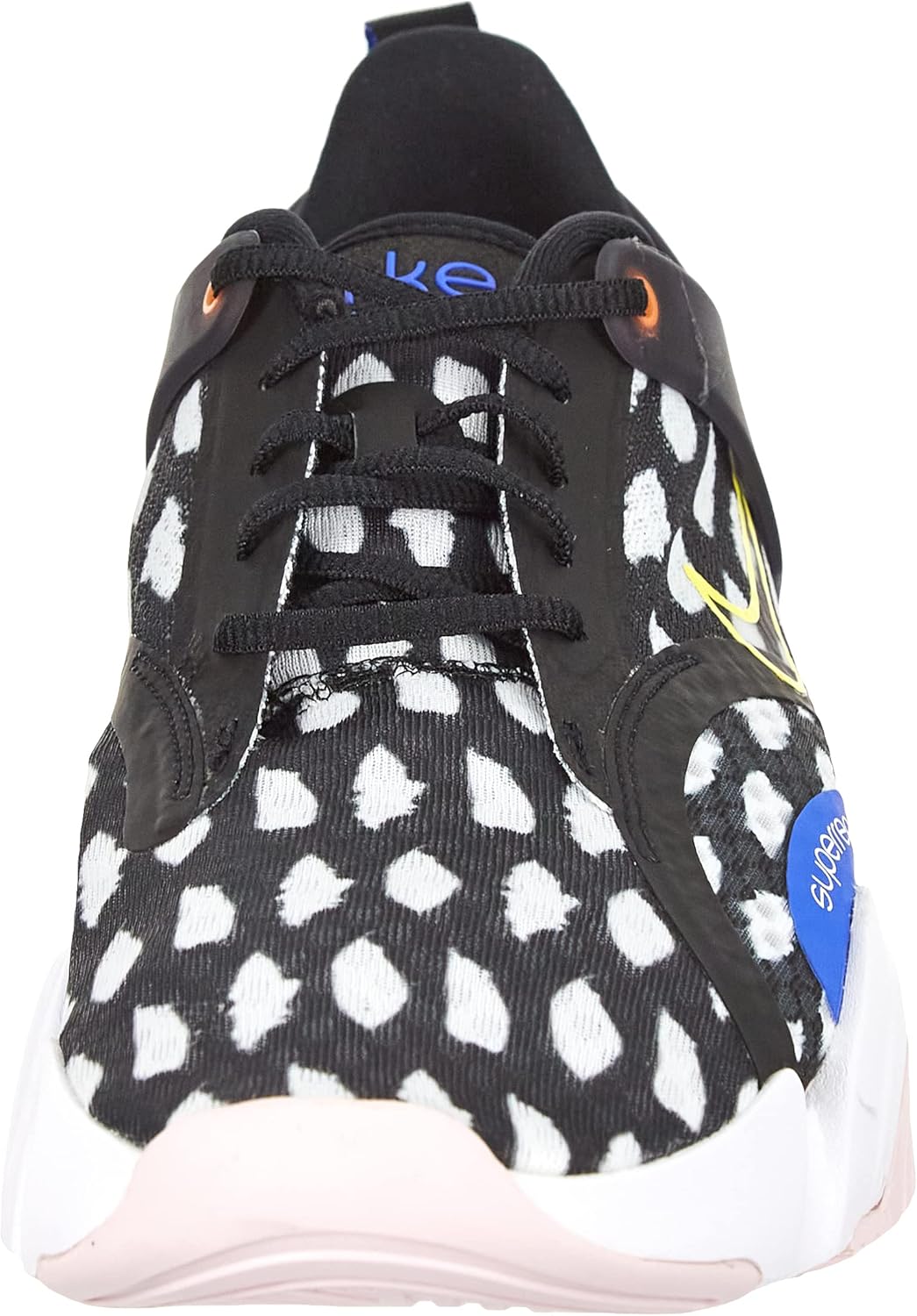 Женские гимнастические кроссовки Nike, Black Yellow Strike White Racer Blue — фото 2