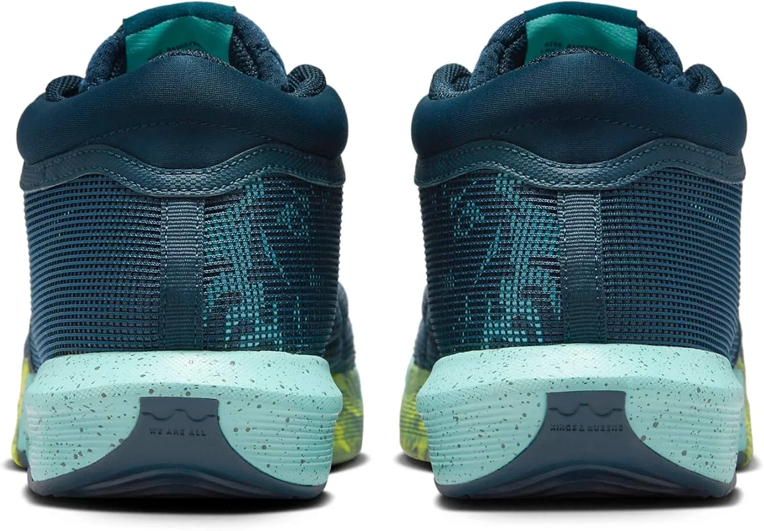 Мужские баскетбольные кроссовки Nike Lebron Witness VIII, Dark Blue Green 402 — фото 4