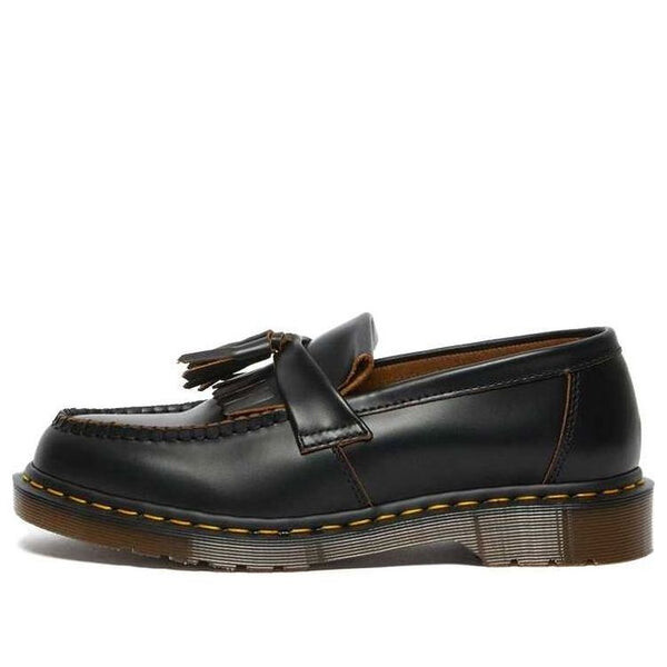 

Кроссовки vintage made in england quilon leather tassel loafers 'black' Dr. Martens, черный