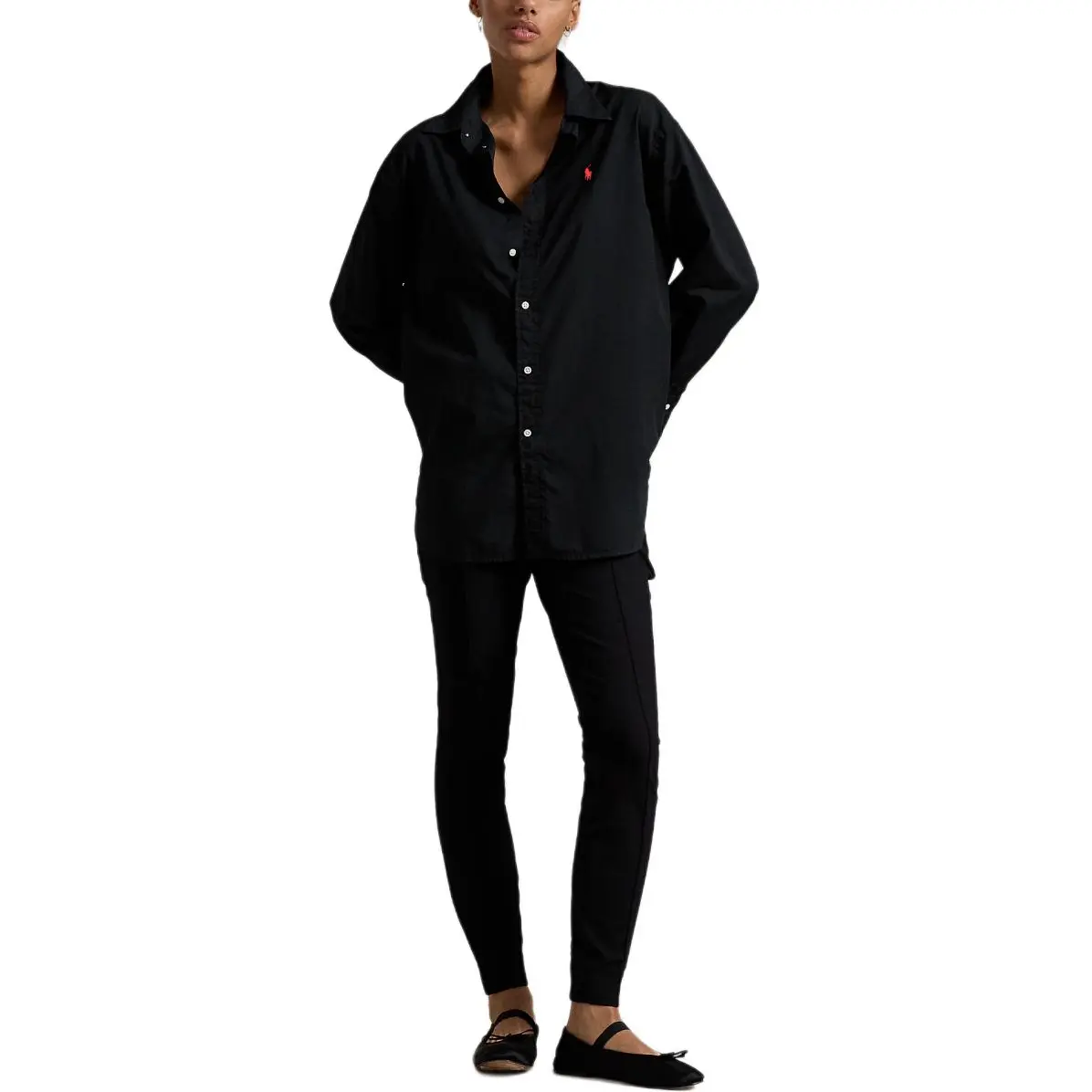 

Polo Ralph Lauren Рубашка больших размеров Women's Black