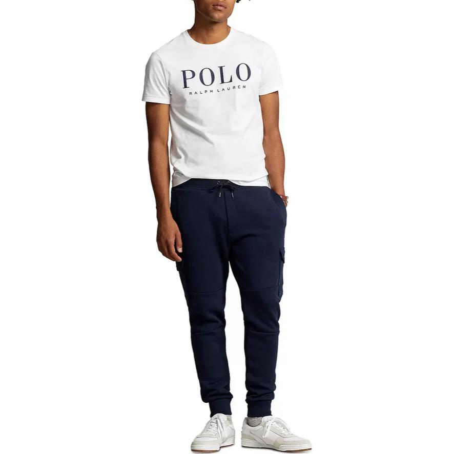 Футболка поло Ralph Lauren мужская белая SS24 — фото 2