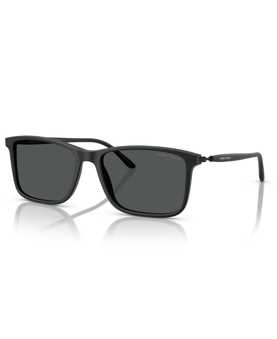 

Мужские солнцезащитные очки AR8218 Giorgio Armani, Matte Black