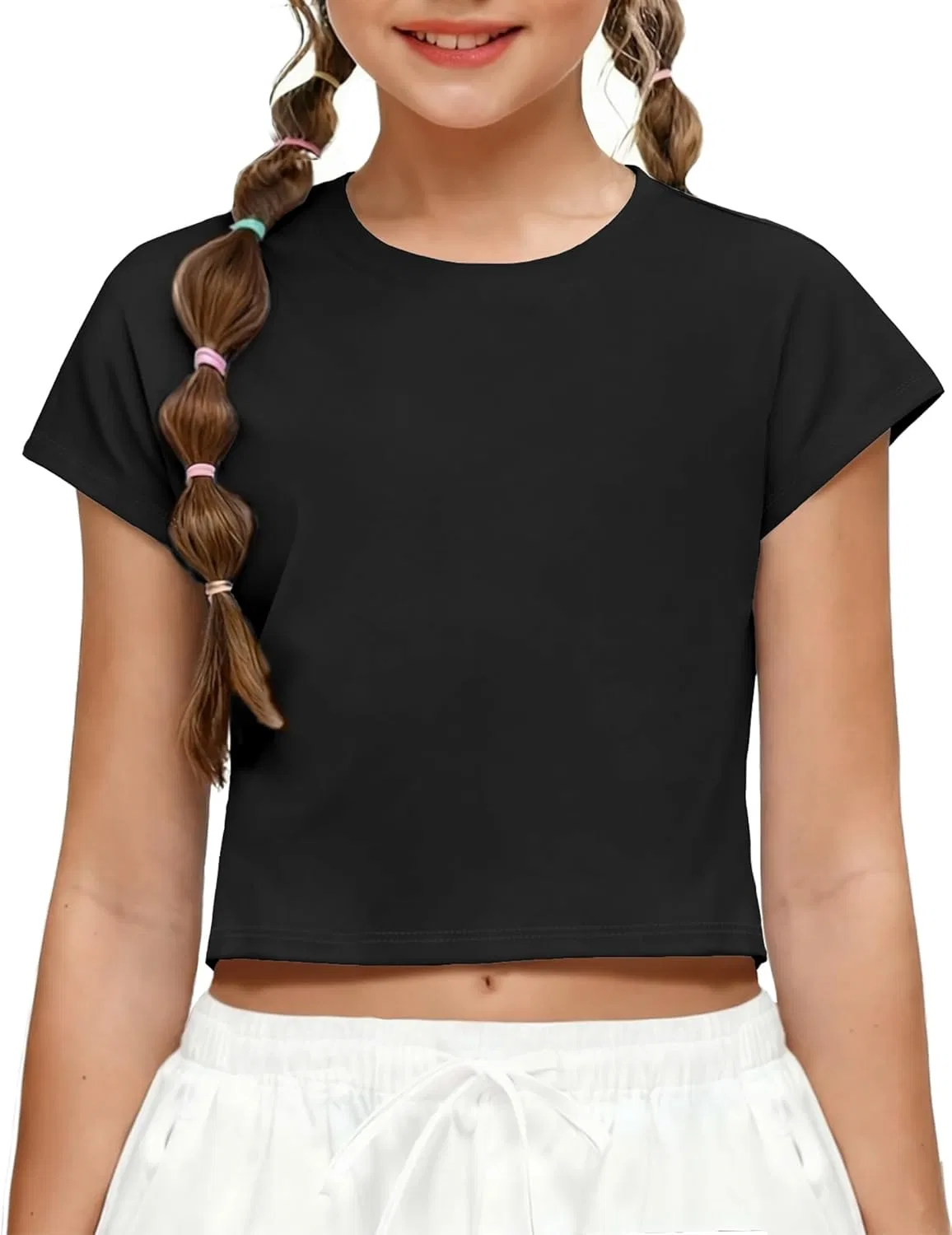 Детская футболка с коротким рукавом Zaclotre, Black