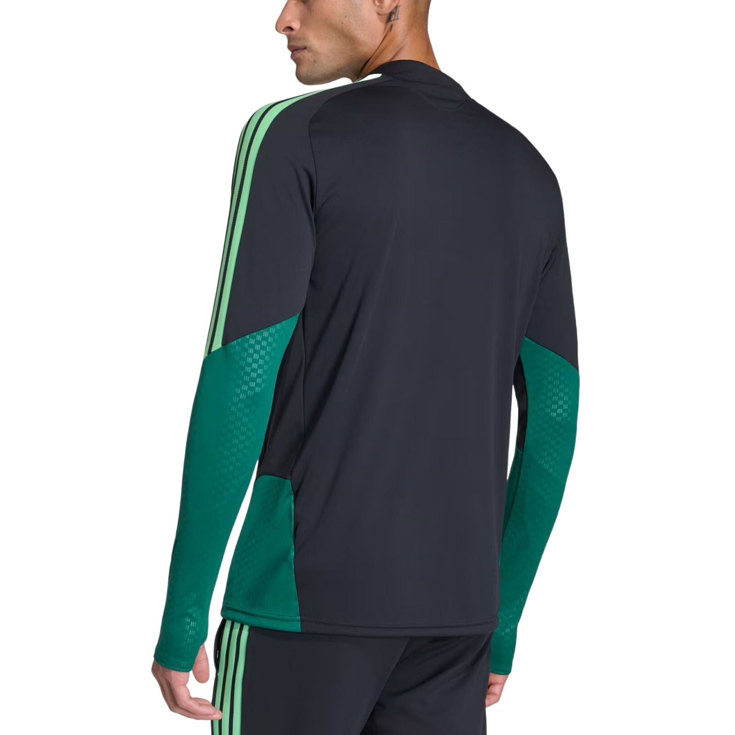 Тренировочная футболка Adidas Mexico 26 Tiro Training Top 'Black' — фото 3