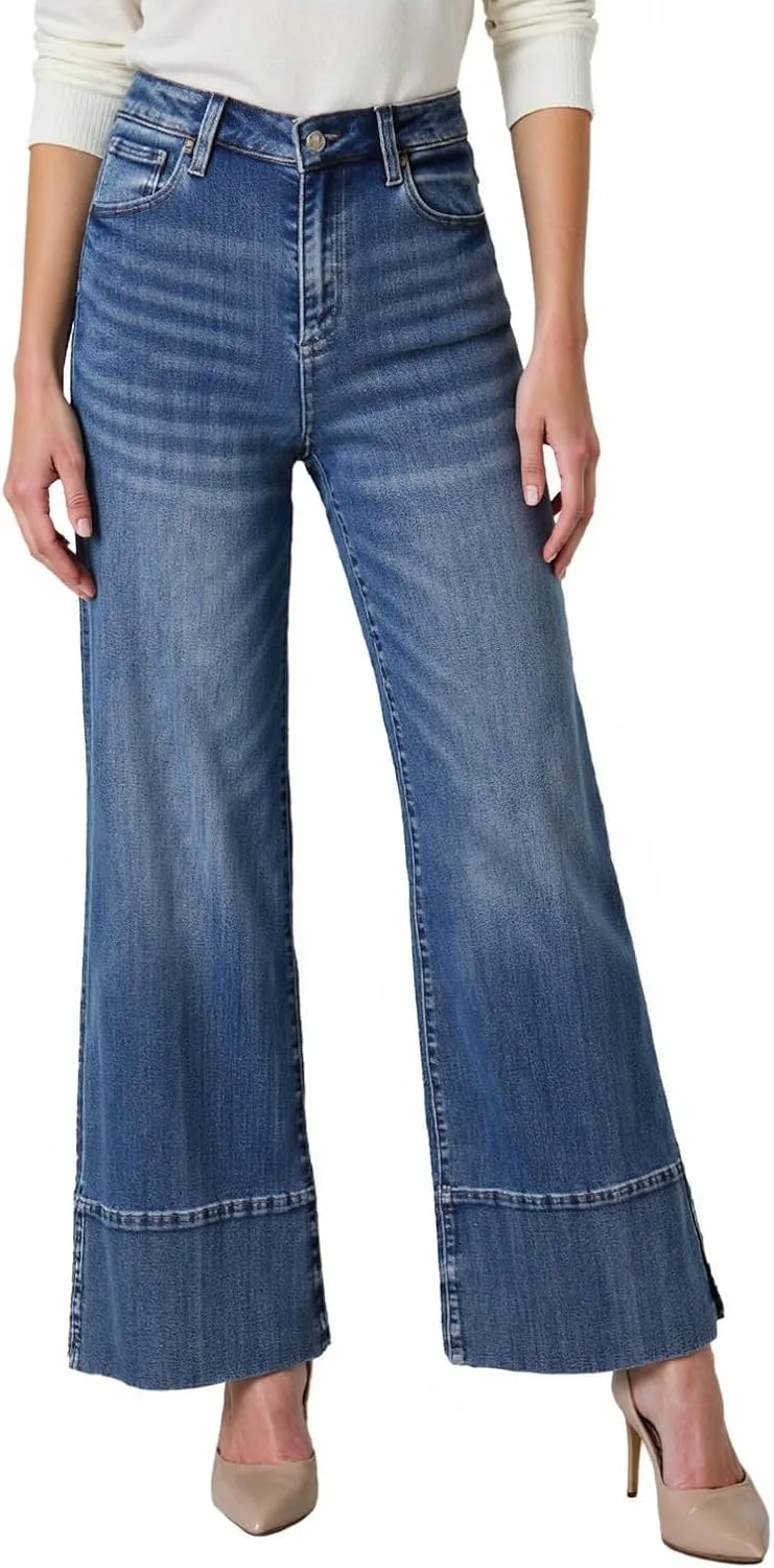 

Женские джинсы Wide Leg с карманами GENUWII