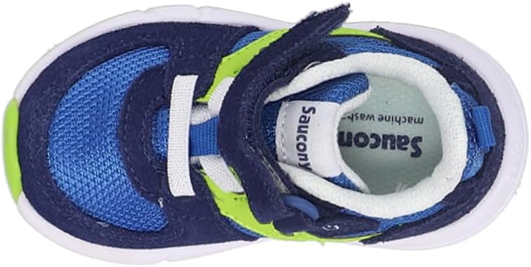 Детские кроссовки Saucony Jazz Lite 2.0 Lx (унисекс), синий/зеленый — фото 4