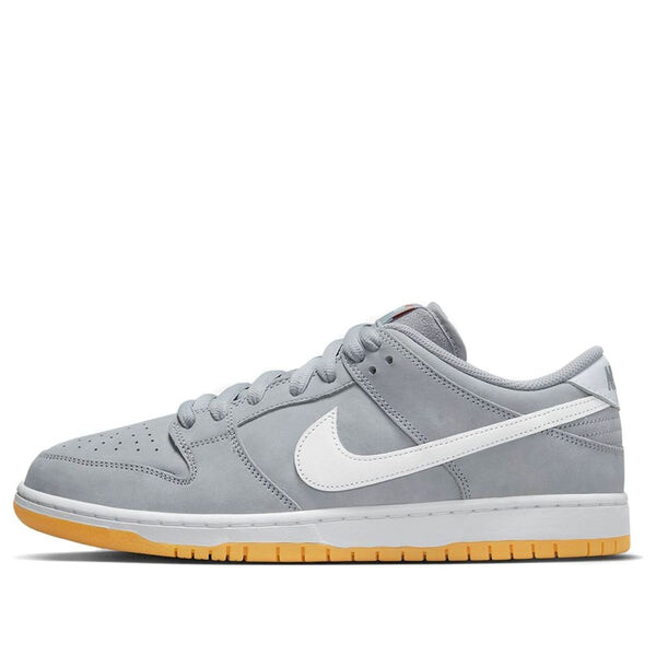 

Кроссовки dunk low pro iso sb Nike, серый