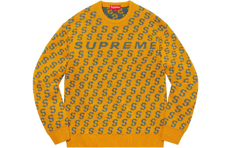 Свитер Supreme S Repeat, черный — фото 2