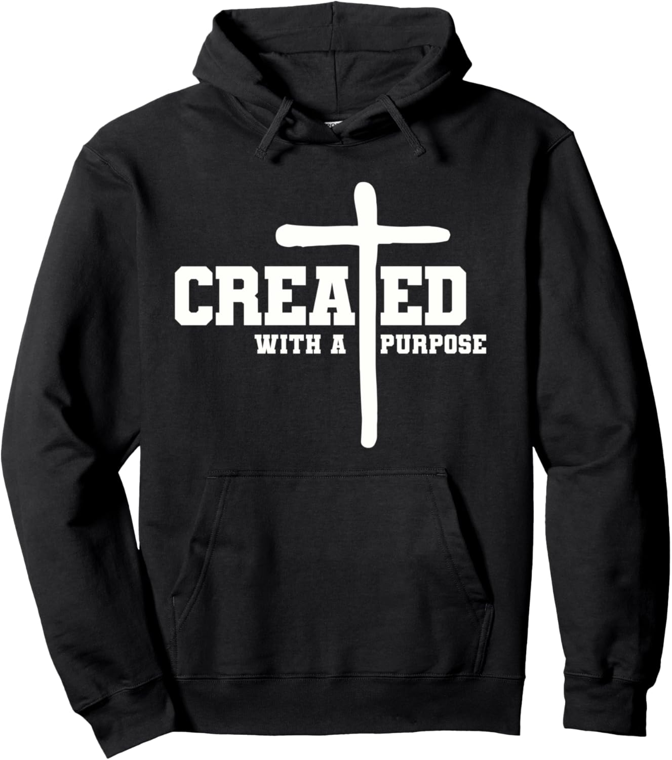 

Создано со смыслом - Худи из коллекции Creative Love White A Bold And Creative Collection Crafted With Purpose, черный