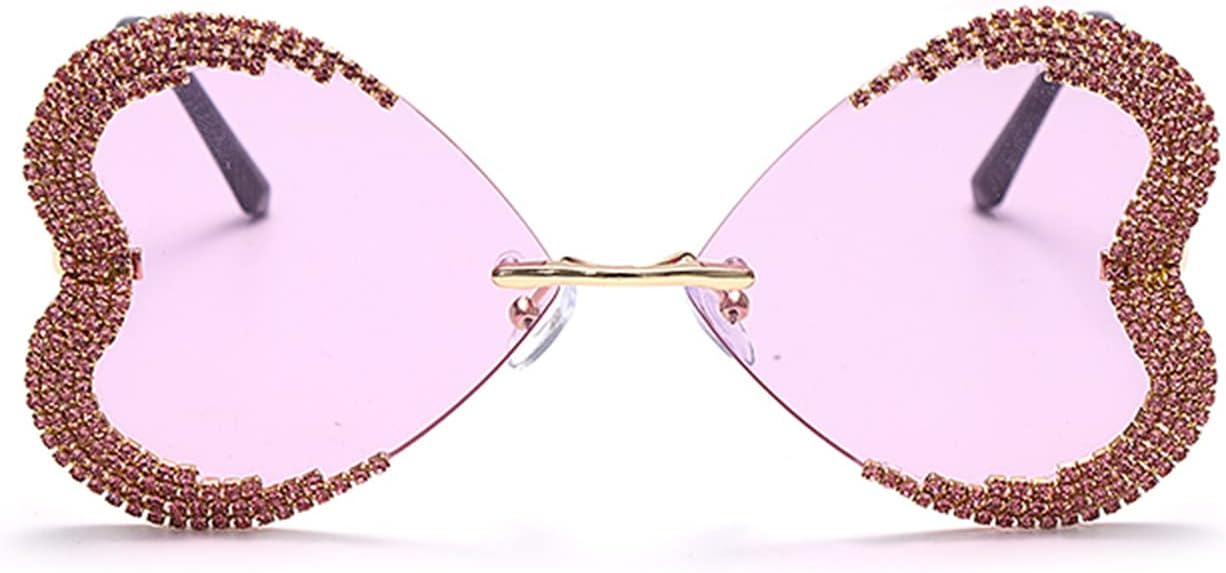 

willochra Милая девочка. Сверкающие конфетные цвета. Оправа в форме сердца. Солнцезащитные очки с кристаллами. Защита от УФ-излучения. Солнцезащитные очки для вечеринки со стразами, Purple