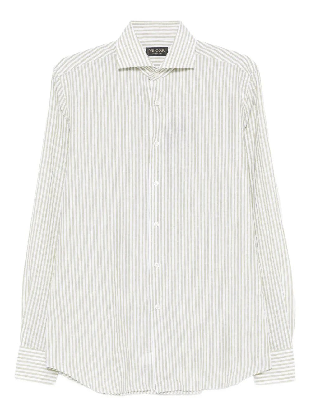 

Полосатая рубашка с длинными рукавами Dell'oglio, зеленый