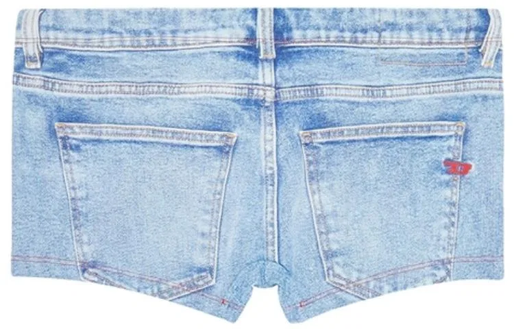 Джинсовые шорты Men's Blue Moderate DIESEL — фото 3