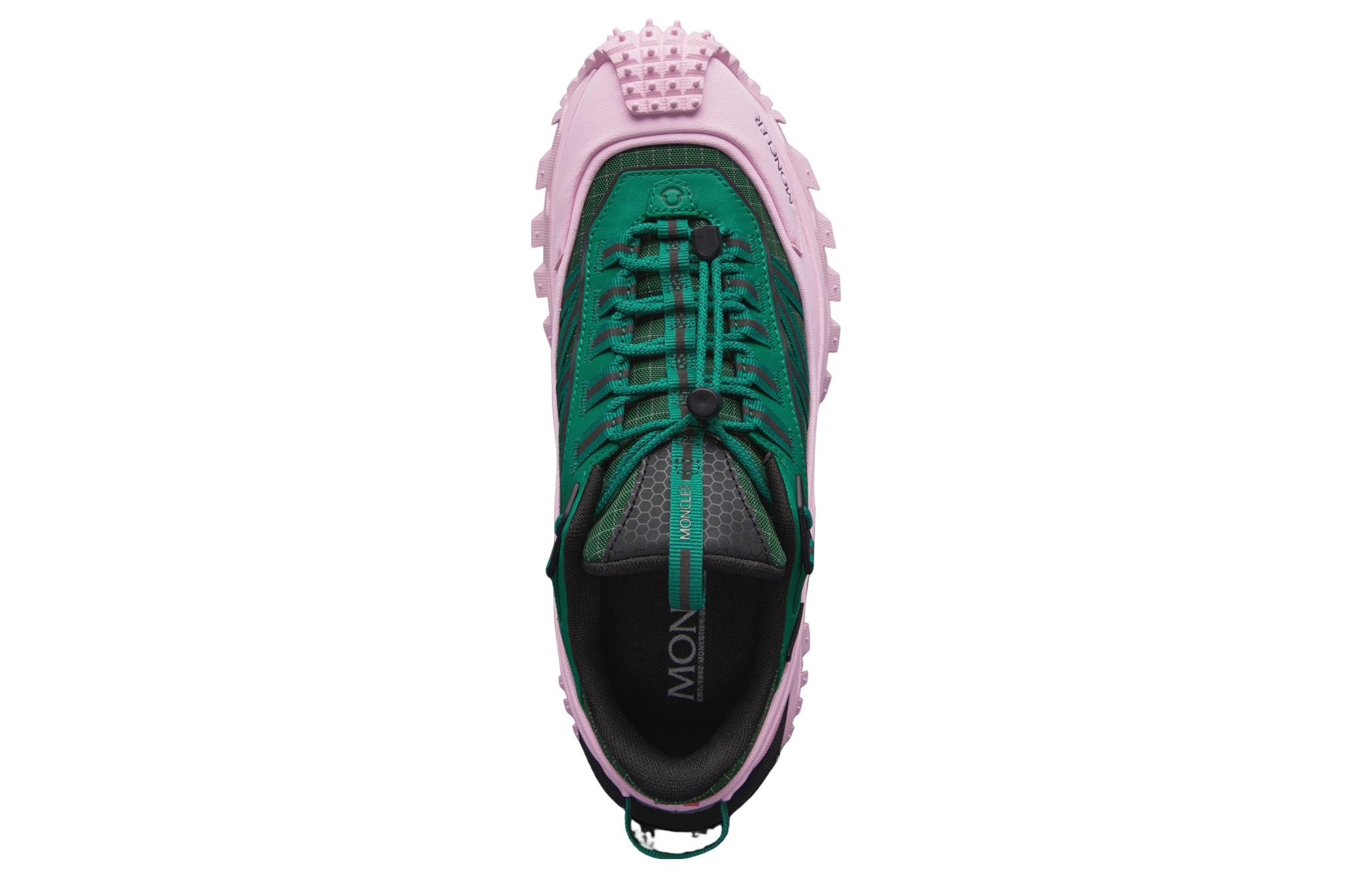 Мужская трейловая обувь Trailgrip GORE-TEX 'Розовый Зеленый' Moncler — фото 4