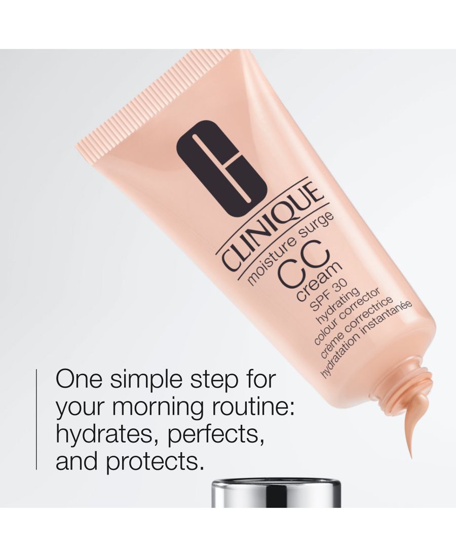 Увлажняющий CC-крем Moisture Surge, корректирующий цвет лица, защита от солнца широкого спектра действия SPF 30, 1,4 унции Clinique, цвет very light — фото 3