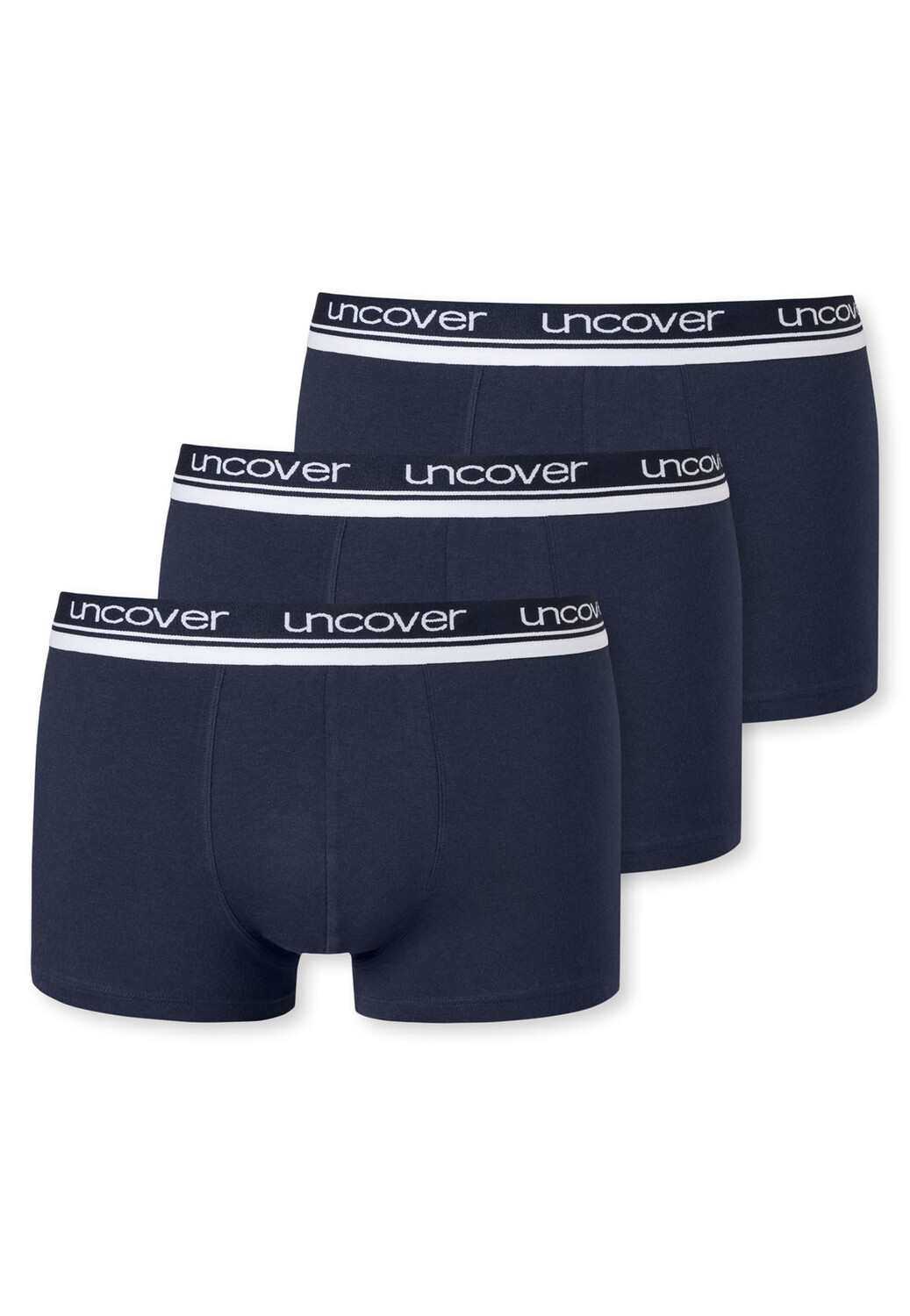 

Боксеры UNCOVER BY SCHIESSER Boxershort 3 шт, темно-синий