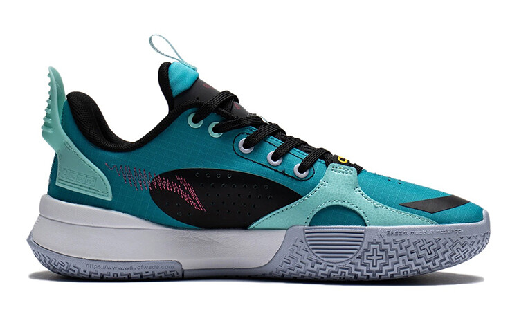 Баскетбольные кроссовки City 10 Youth Edition для детей GS Low-top Limeblue / Black Lining — фото 2