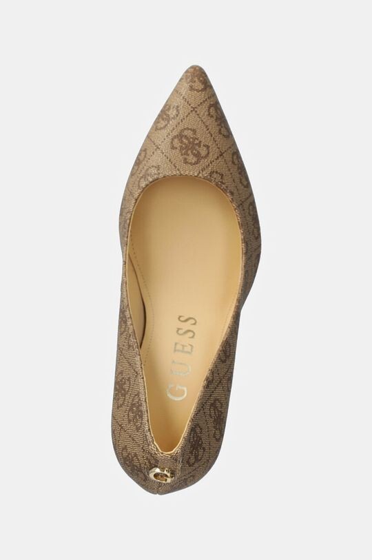 ДЭББИ 2 высоких каблука Guess, коричневый — фото 3