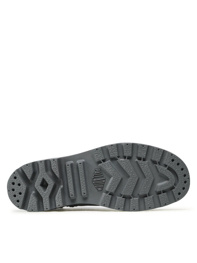 Ботильоны на шнуровке Pampa Hi Zip Wl Palladium, серый — фото 4
