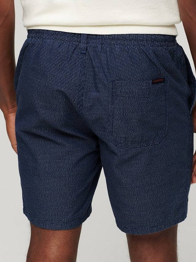 Шорты-бермуды зауженного кроя Superdry, цвет Indigo Dobbie — фото 3