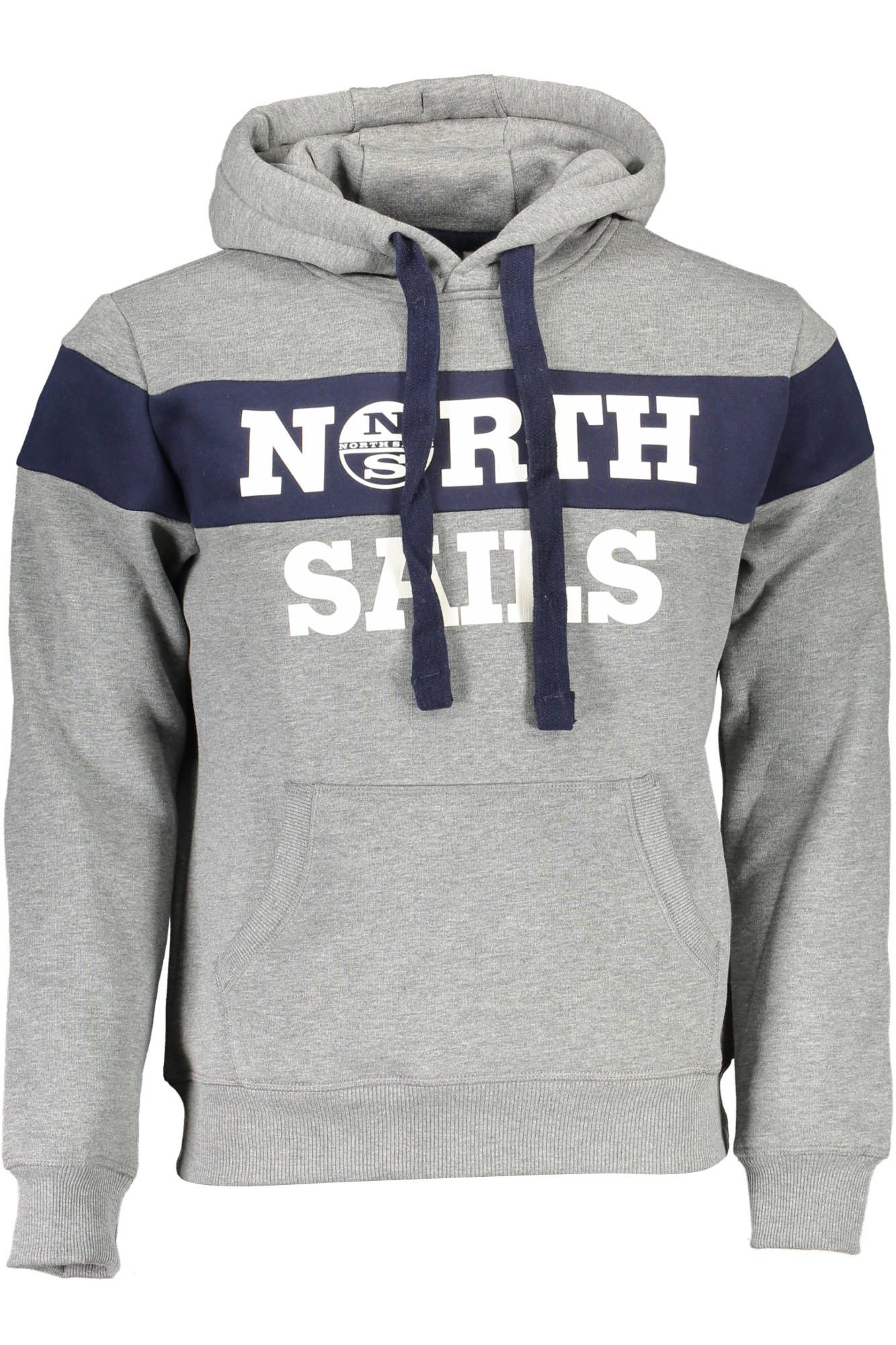 

Серый хлопковый мужской свитер North Sails