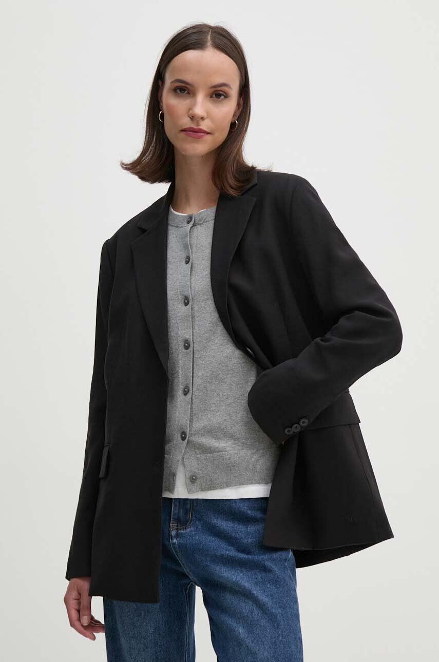 

Блейзер Calvin Klein Jeans, черный