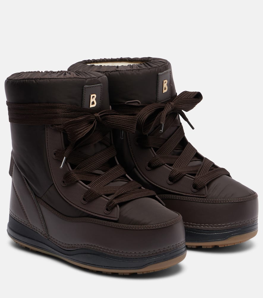 Сноубуты La Plagne на шнуровке Bogner, Dark Brown
