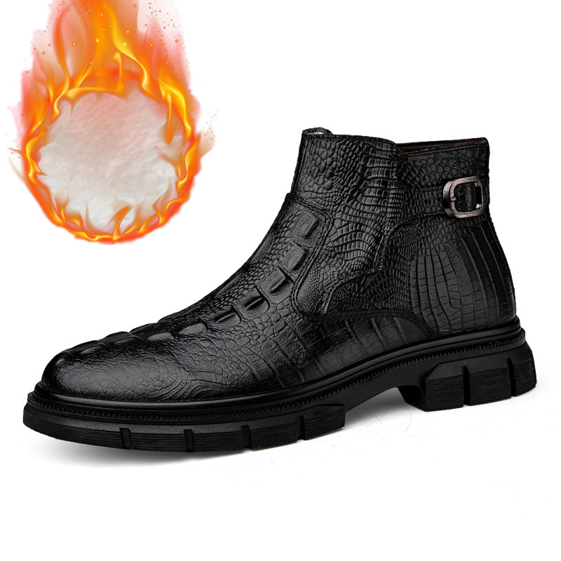 Bull Thunder Утепленные черные унисекс ботинки на щиколотку, цвет Black Insulated Shoes — фото 2