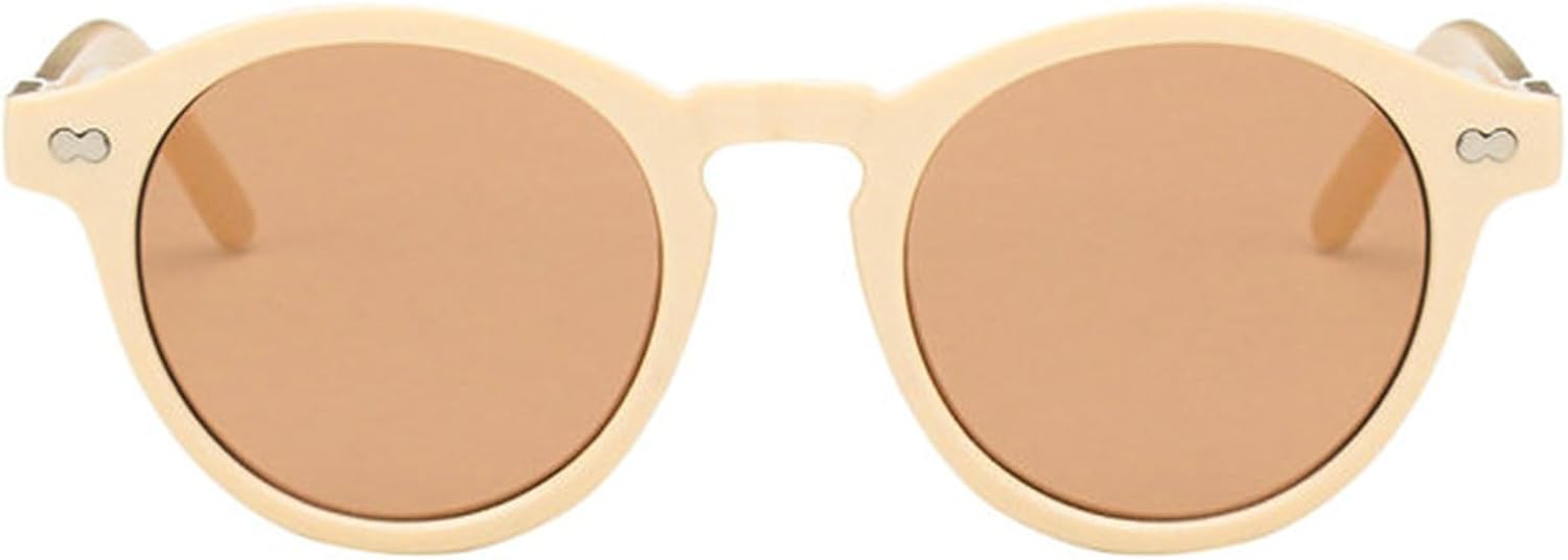 

Солнцезащитные очки Helena Retro Round для женщин и мужчин, классические дизайнерские винтажные солнцезащитные очки для женщин, черные, для активного отдыха, с защитой от УФ-излучения UV400, C7