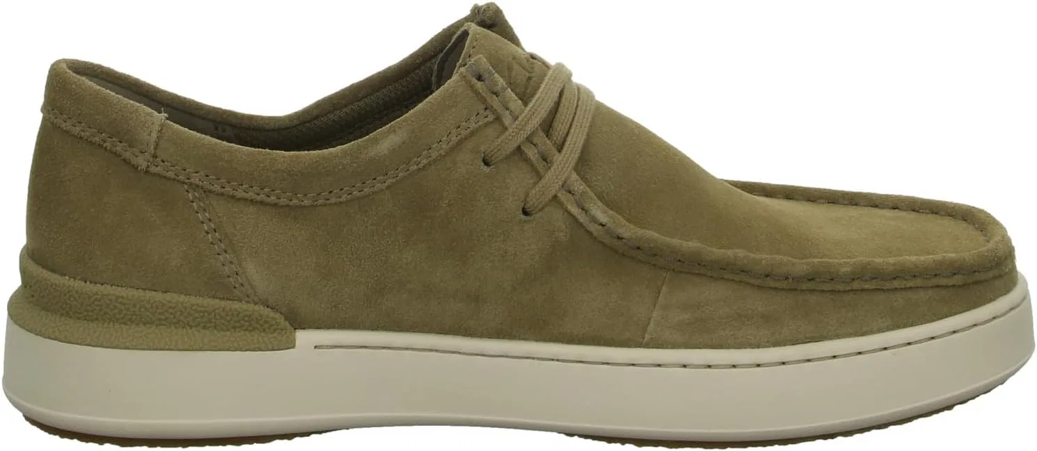 Мужские лодочные туфли Clarks Courtlite Wally, бежевый — фото 4