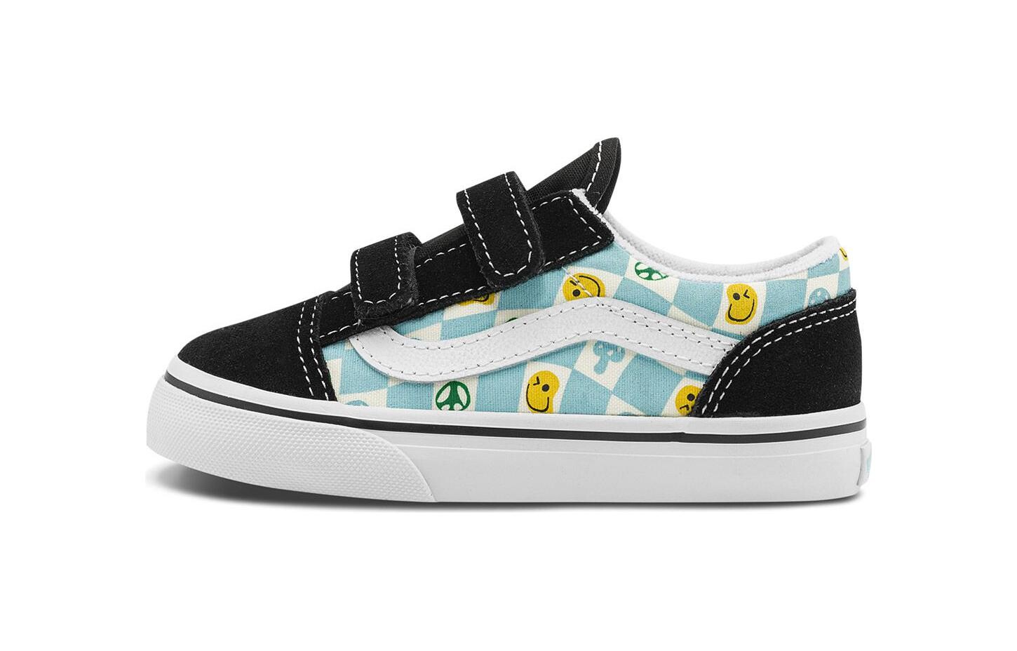 Кроссовки Vans Old Skool Toddler Shoes TD, черный
