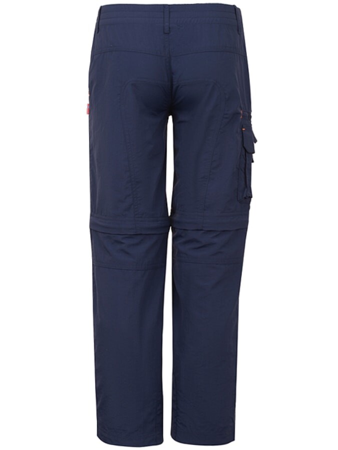 Спортивные брюки Trollkids Zipp-Off- Oppland - Regular fit -, темно-синий — фото 2
