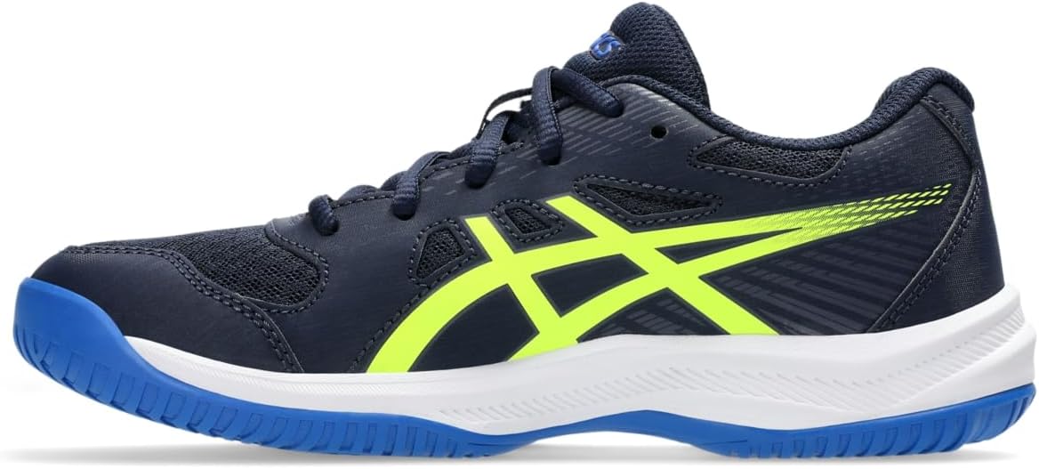 Кроссовки ASICS Unisex-Child Upcourt 6 GS, желтый — фото 4