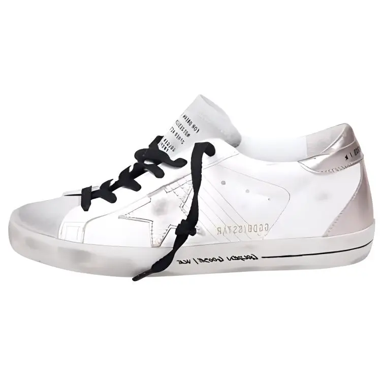 

Кроссовки Golden Goose Skateboarding Shoes Women's Low-top White, белый