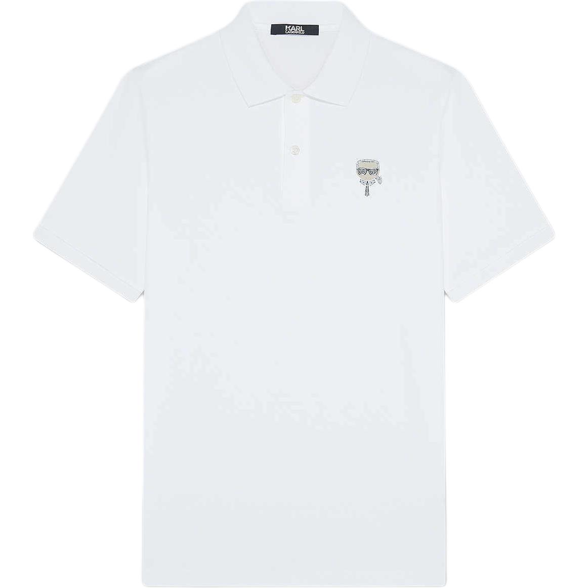 

KARL LAGERFELD / Karl Lagerfeld Jeans Футболка-поло Karl Lagerfeld SS25 мужская белая, Белый, KARL LAGERFELD / Karl Lagerfeld Jeans Футболка-поло Karl Lagerfeld SS25 мужская белая