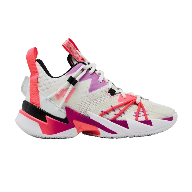 

Кроссовки Air Jordan Jordan Why Not Zer0.3 SE GS 'Flash Crimson', кремовый